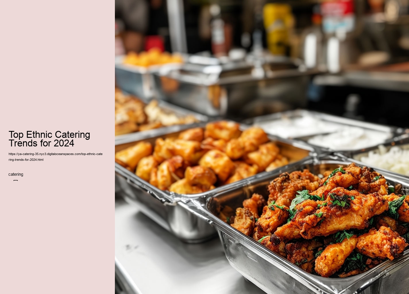 Top Ethnic Catering Trends for 2024