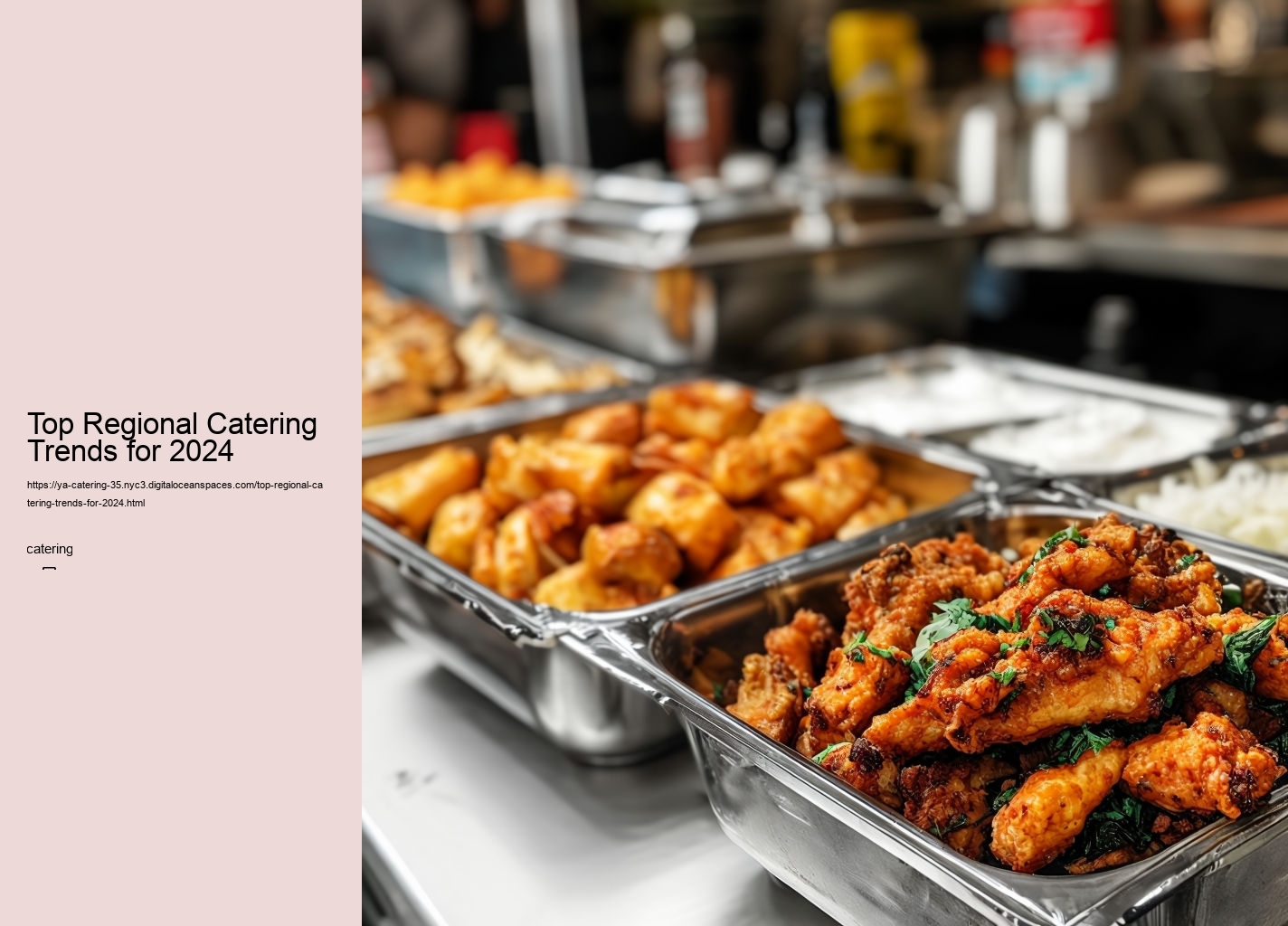 Top Regional Catering Trends for 2024